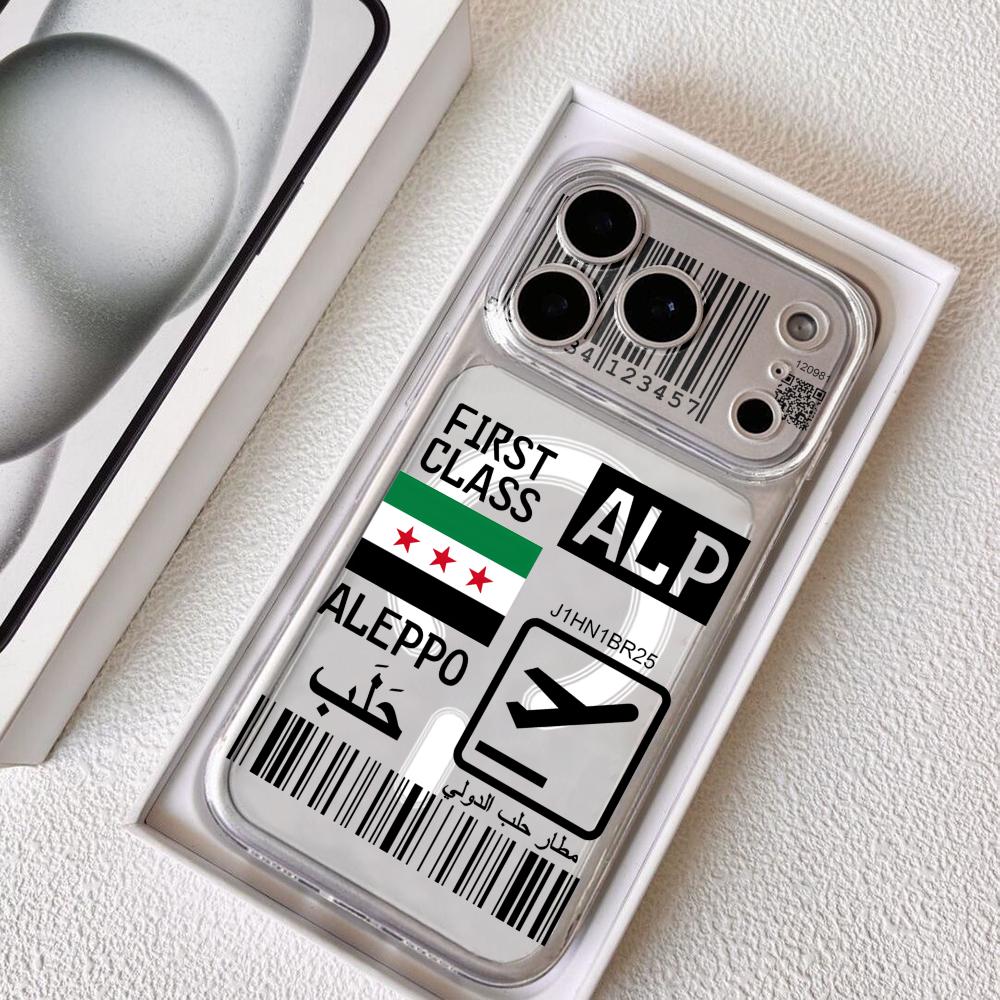Phone Cases With Magsafe - 비행기 여행 티켓 시리아 아이폰 17-12