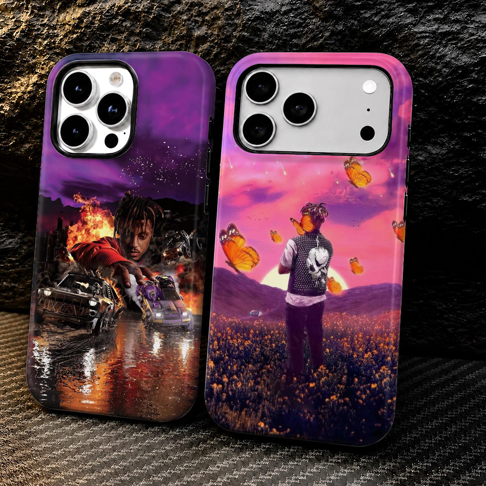 Phone Cases Protective - 래퍼 앨범 J-Juice W-WRLD 아이폰 18
