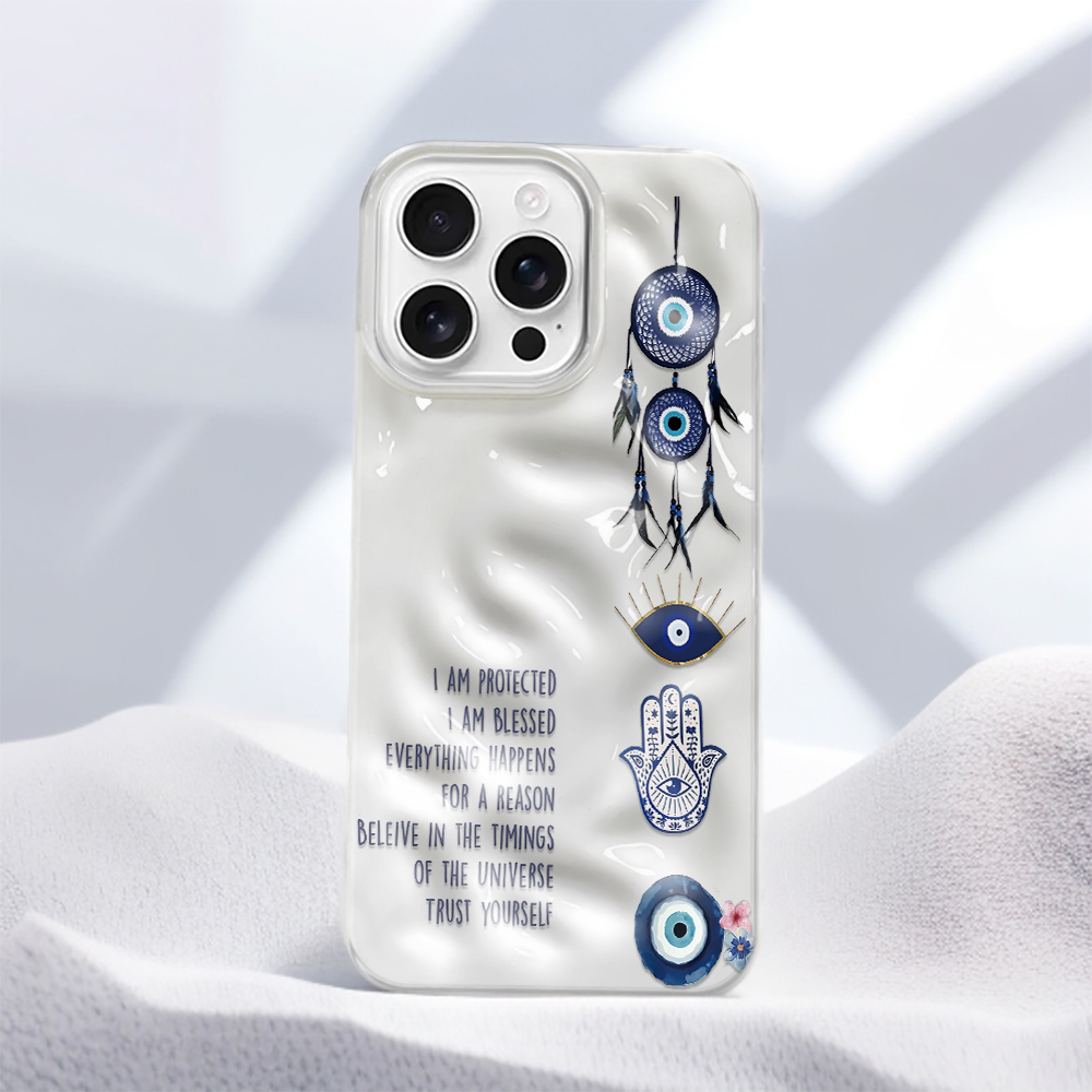 Phone Cases Quotes - 악마의 눈 문구 보호 미학적 신비로운