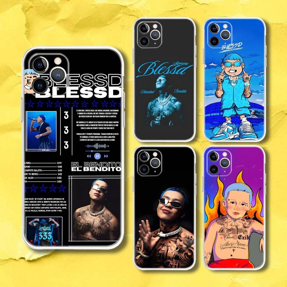 Phone Cases Trinidad - B-Blessd TRINIDAD BENDITA 투명 폰 케이스