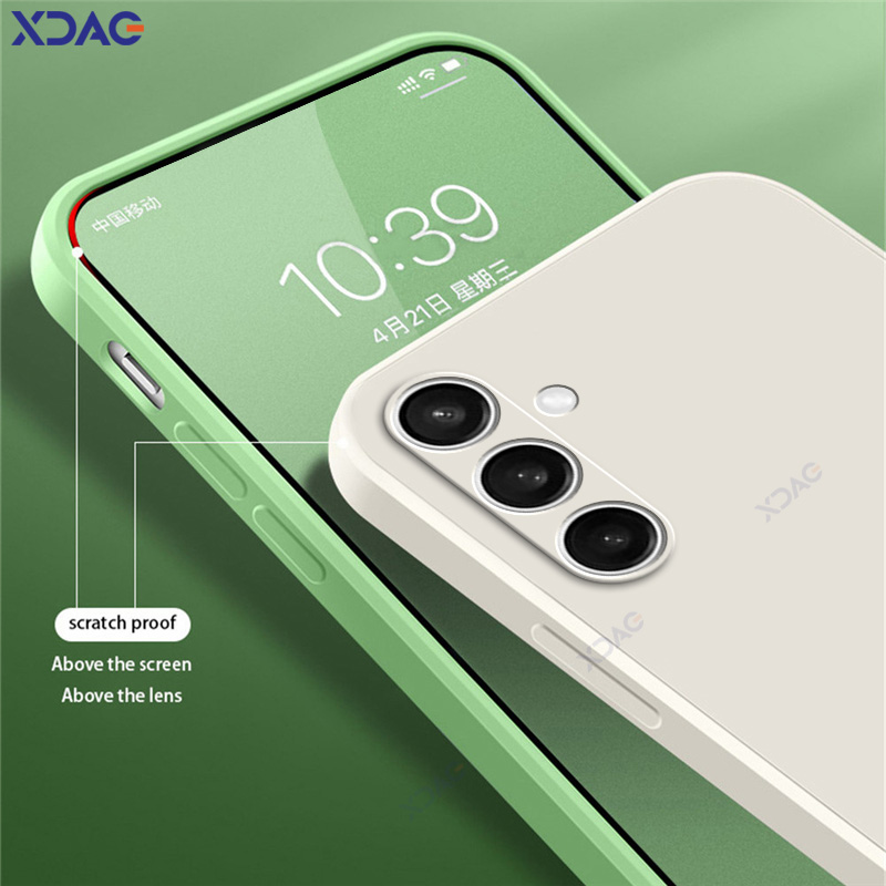 Silicone Liquid Case - 삼성 S25 FE S25FE SM-S731B용 듀얼