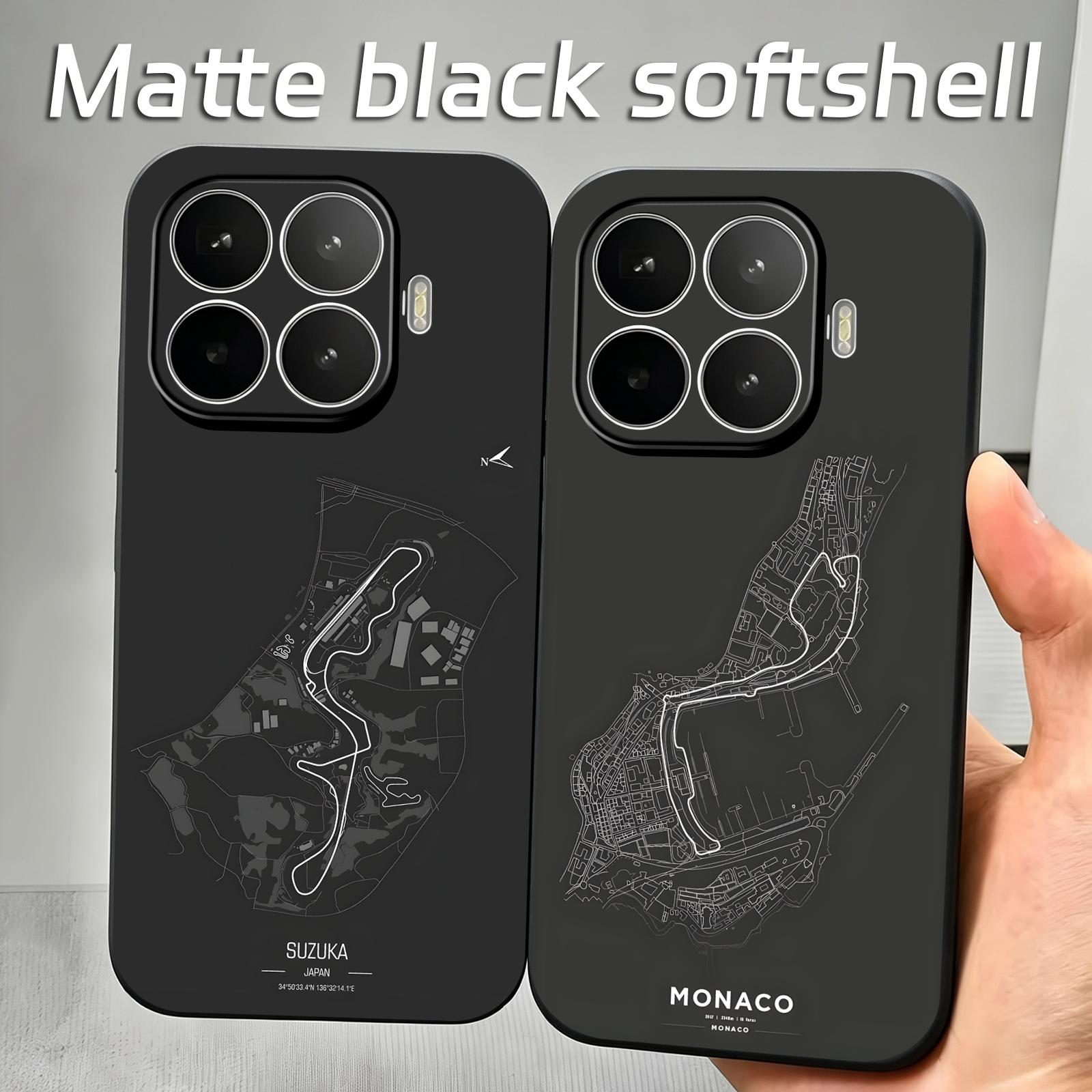 Phone Cases Xiaomi 14T - F1 레이스 트랙 프린트 전화 케이스