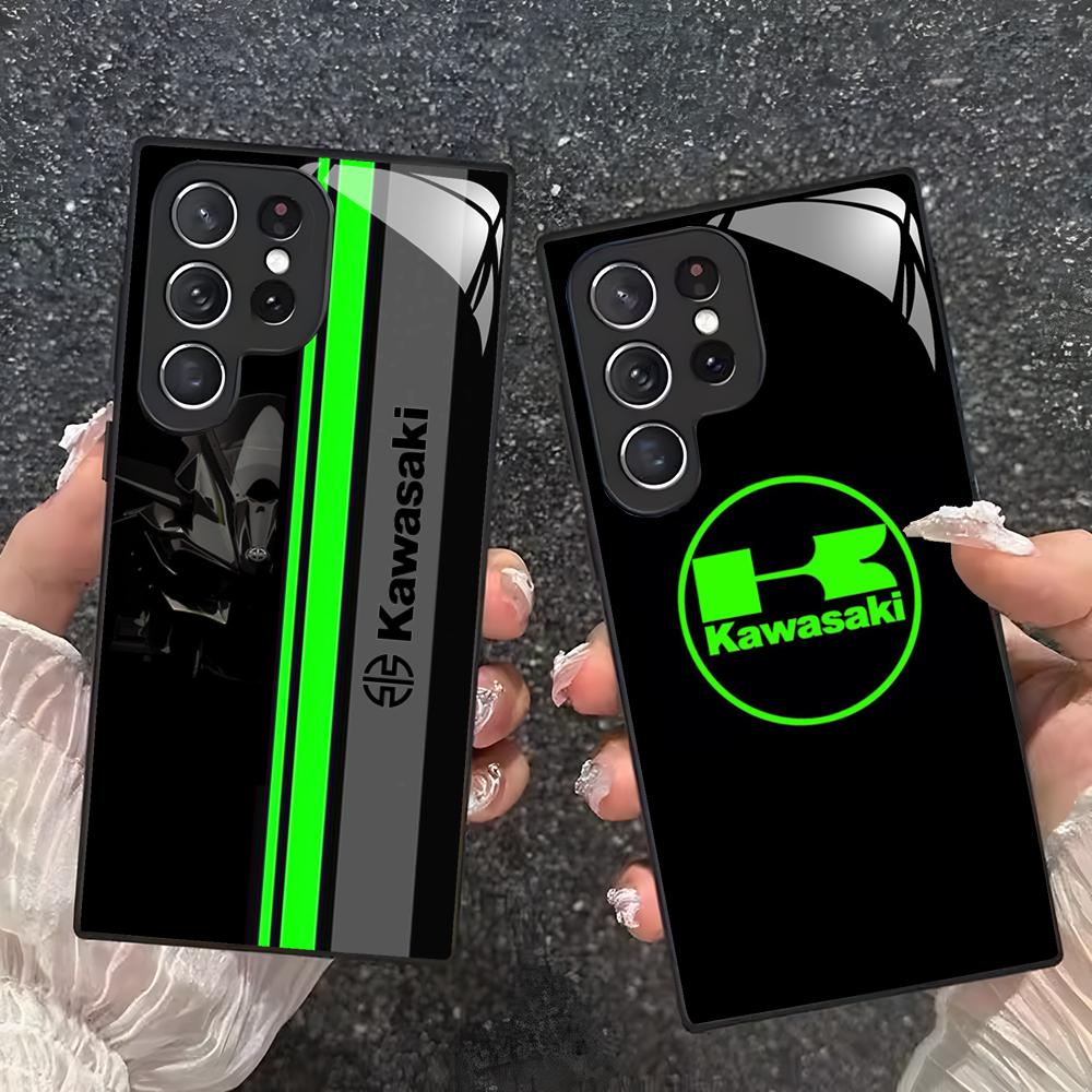 Phone Cases Samsung S25 - 핫한 오토바이 카와사키ES 폰 케이스 삼성