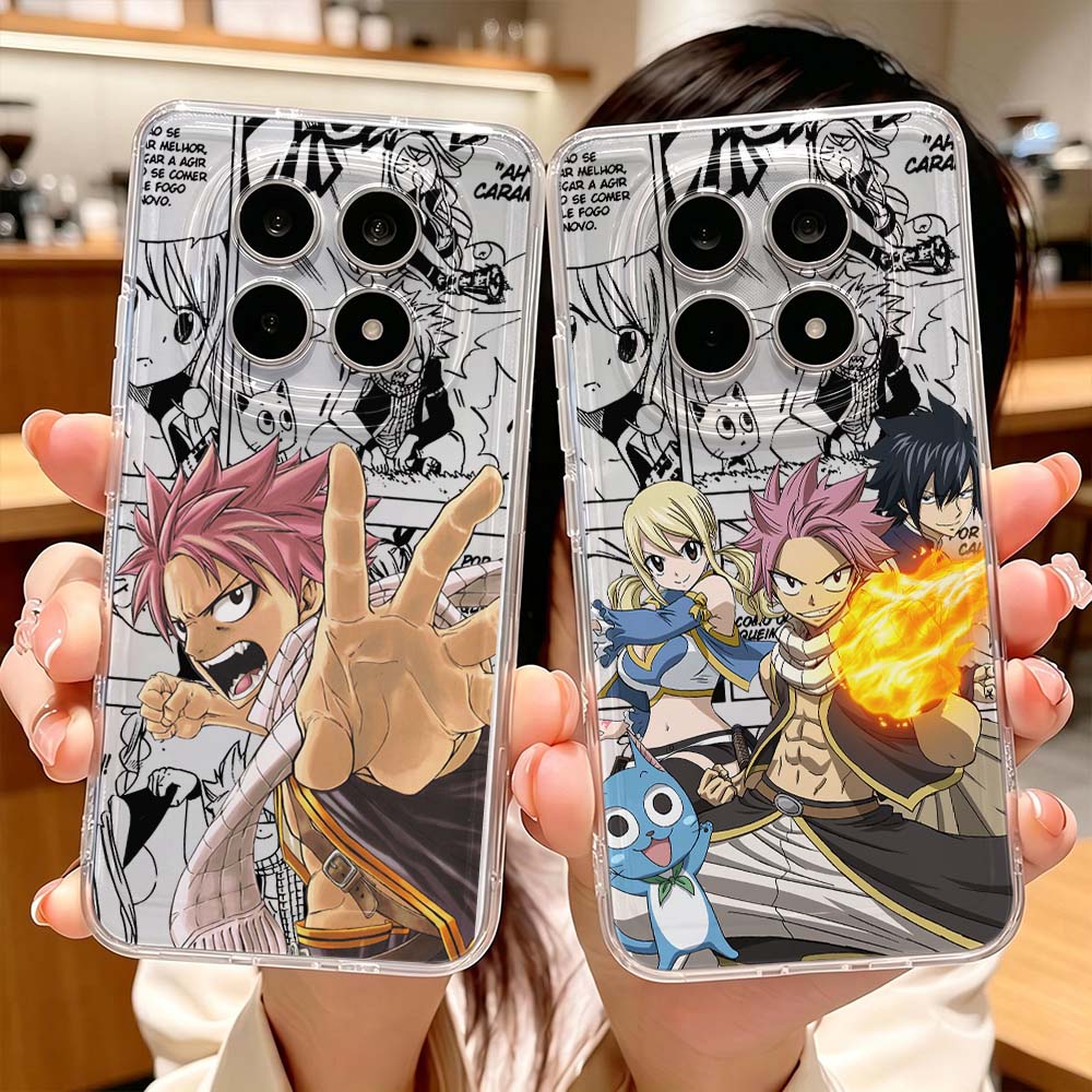 Phone Cases Protective - 페어리 테일 나츠 샤오미 레드미 노트