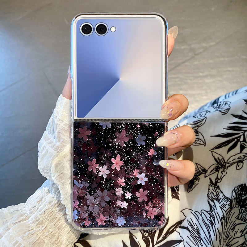 Phone Cases Z Flip 5 - 벚꽃 무늬 삼성 갤럭시 Z 플립