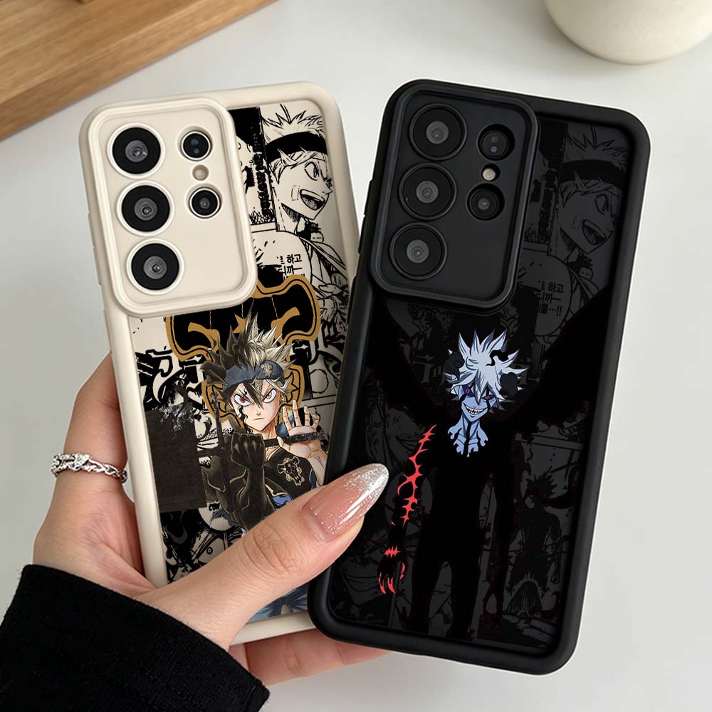 Phone Cases Galaxy S26 - 블랙 클로버 멋진 폰 케이스 삼성