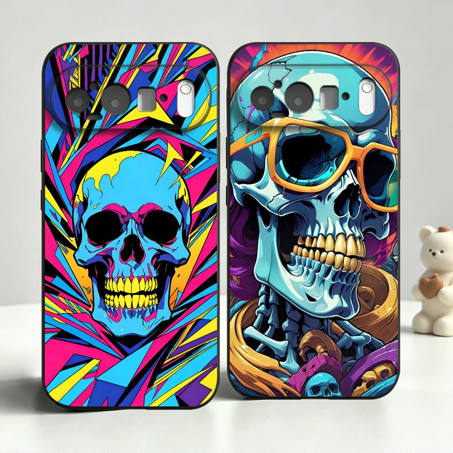 네온 팝아트 해골 케이스 (구글 픽셀 10A 6a 7a - Phone Cases Google Pixel 7 리뷰 및 가격