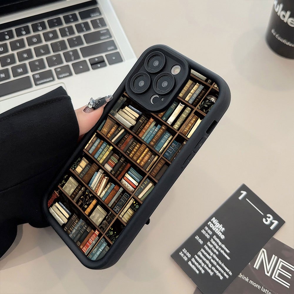 책장 디자인의 창의적인 패턴 폰 케이스 아이폰 17 1 - Phone Cases Protective 리뷰 및 가격