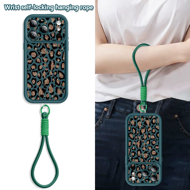 브라운 레오파드 프린트 랜야드 폰 케이스 아이폰 17e - Phone Cases Iphone 17 리뷰 및 가격