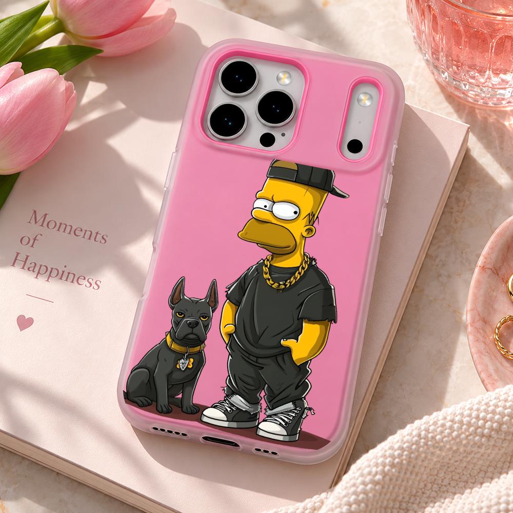 아이코닉한 노란색 캐릭터가 그려진 스트리트 디자인 휴대 - Phone Cases Yellow 리뷰 및 가격