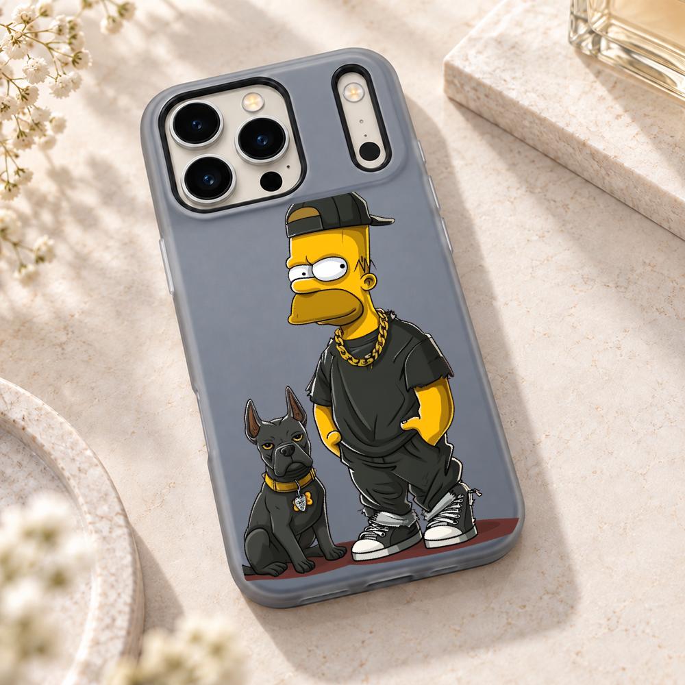 아이코닉한 노란색 캐릭터가 그려진 스트리트 디자인 휴대 - Phone Cases Yellow 리뷰 및 가격