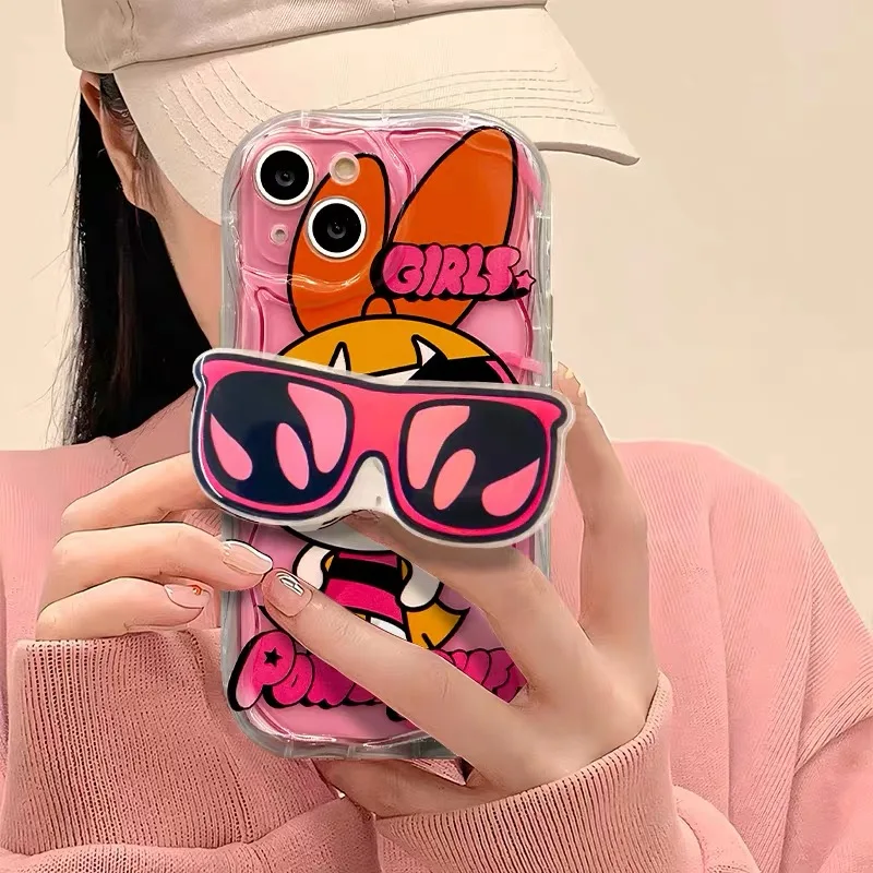 P-Powerpuff 소녀 안경 케이스 삼성 갤럭시 S - Phone Cases Vogue 리뷰 및 가격