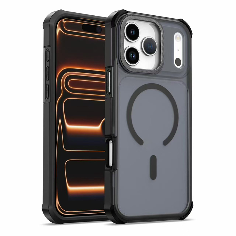 고품질 4코너 낙하 방지 에어백 마그네틱 무선 충전 폰 - Phone Cases Quality 리뷰 및 가격