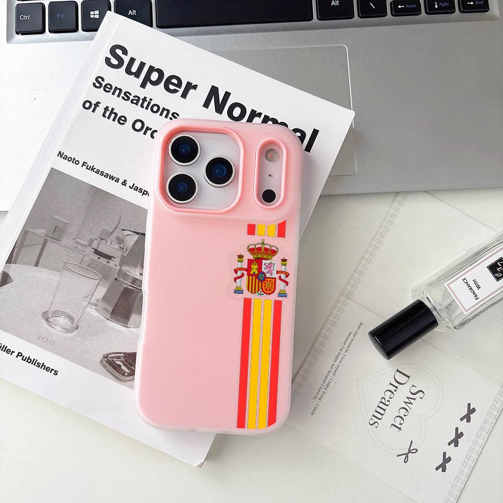 스페인 로고 에스파냐 레드 옐로우 라인 폰 케이스 아이 - Phone Cases Yellow 리뷰 및 가격