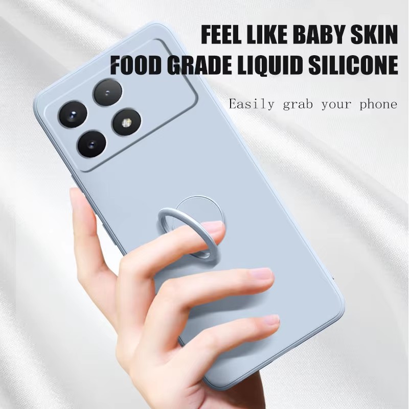 럭셔리 액체 실리콘 자석 홀더 스탠드 폰 케이스 샤오미 - Silicone Liquid Case 리뷰 및 가격
