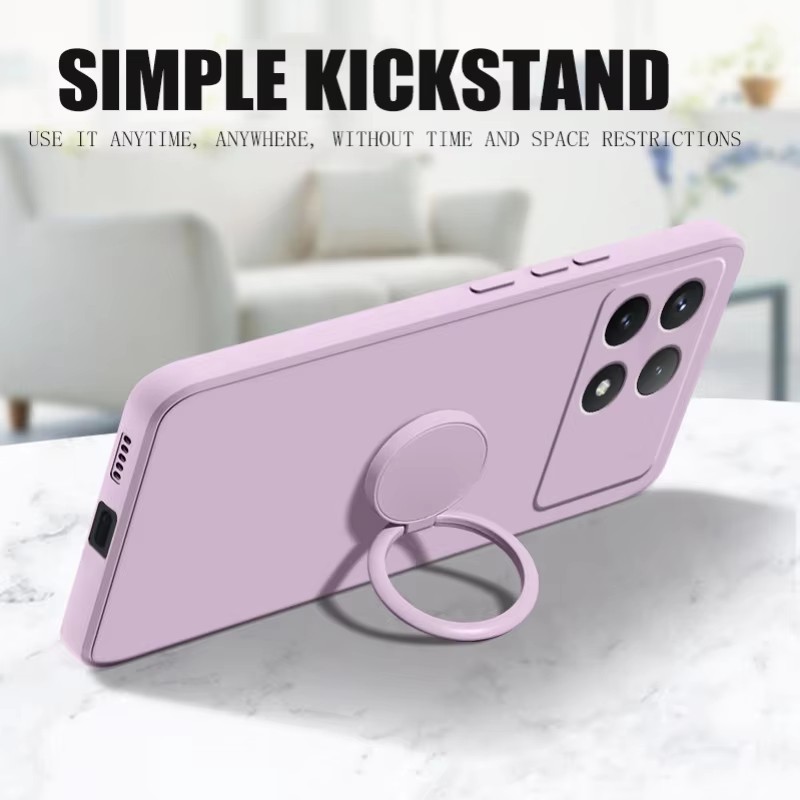 럭셔리 액체 실리콘 자석 홀더 스탠드 폰 케이스 샤오미 - Silicone Liquid Case 리뷰 및 가격