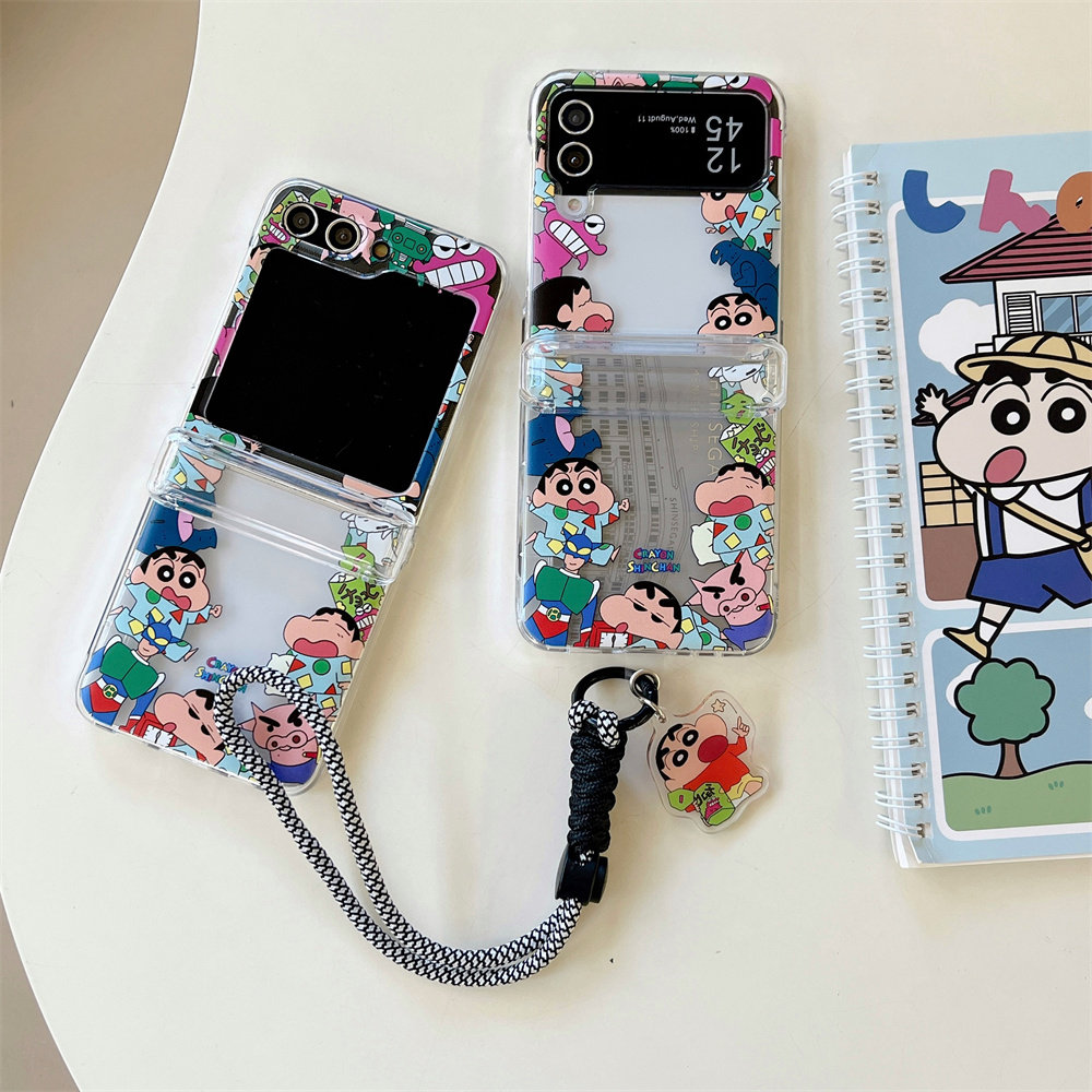 귀여운 일본 애니메이션 크레용신짱 카드 지갑 포켓 폰  - Phone Cases With Wallet 리뷰 및 가격