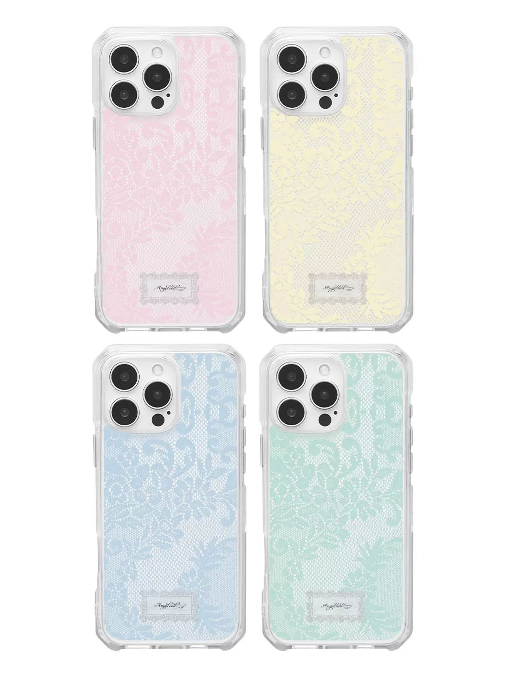 한국 인스 컬러 레이스 스윗 걸 폰 케이스 아이폰 17 - Phone Cases Girly 리뷰 및 가격