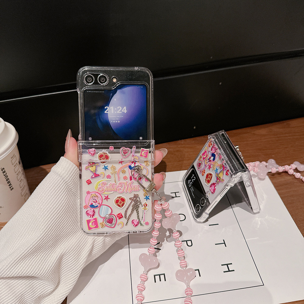 귀여운 일본 애니메이션 세일러문 삼성 갤럭시 Z 플립  - Phone Cases Z Flip 5 리뷰 및 가격