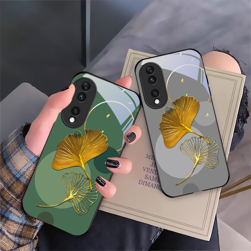 순수한 노란색 은행잎 무늬 포 아너 X6 X9c X9  - Phone Cases Yellow 리뷰 및 가격