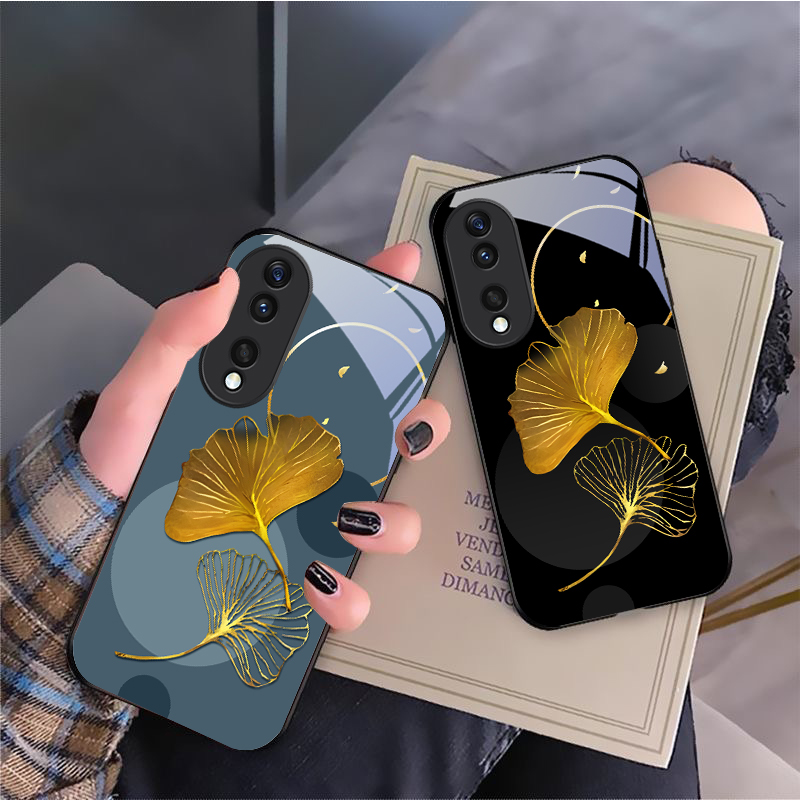 순수한 노란색 은행잎 무늬 포 아너 X6 X9c X9  - Phone Cases Yellow 리뷰 및 가격