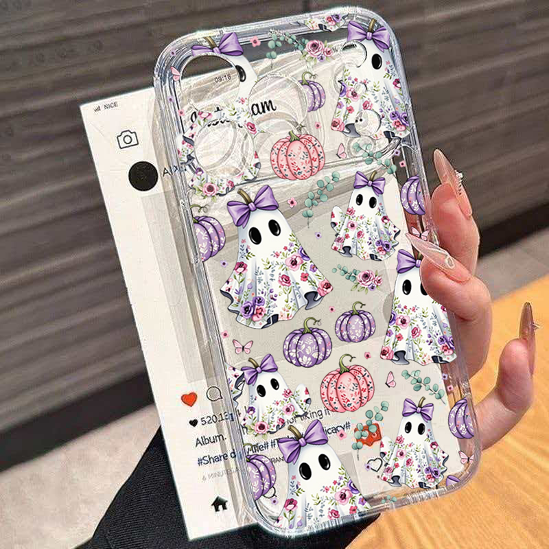 귀엽고 으스스한 할로윈 투명 폰 케이스 (삼성 갤럭시  - Phone Cases Galaxy S26 리뷰 및 가격