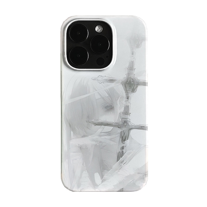 아름다운 애니메이션 소녀 검 무늬 멋진 젤리 폰 케이스 - Phone Cases Girly 리뷰 및 가격