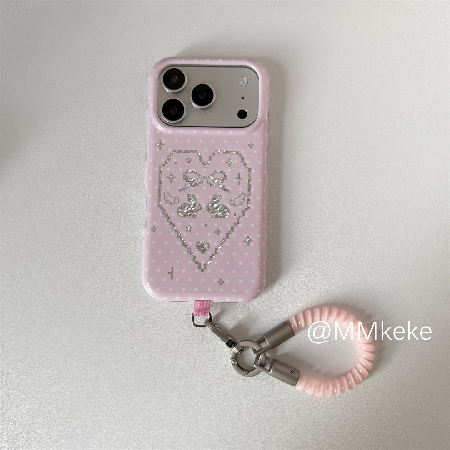 한국풍 핑크 스위트 걸 토끼 반짝이는 폰 케이스 아이폰 - Phone Cases Girly 리뷰 및 가격