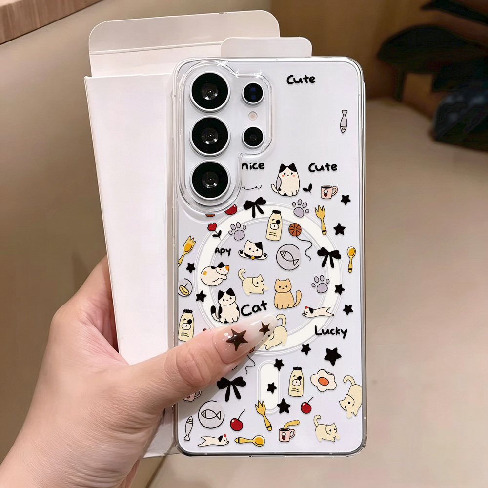 귀여운 고양이 자석형 폰 케이스 삼성 S26 울트라 S - Phone Cases With Magsafe 리뷰 및 가격