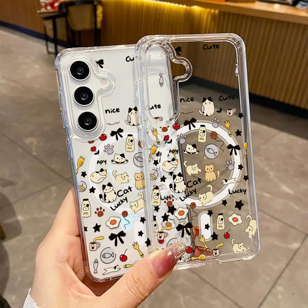 귀여운 고양이 자석형 폰 케이스 삼성 S26 울트라 S - Phone Cases With Magsafe 리뷰 및 가격