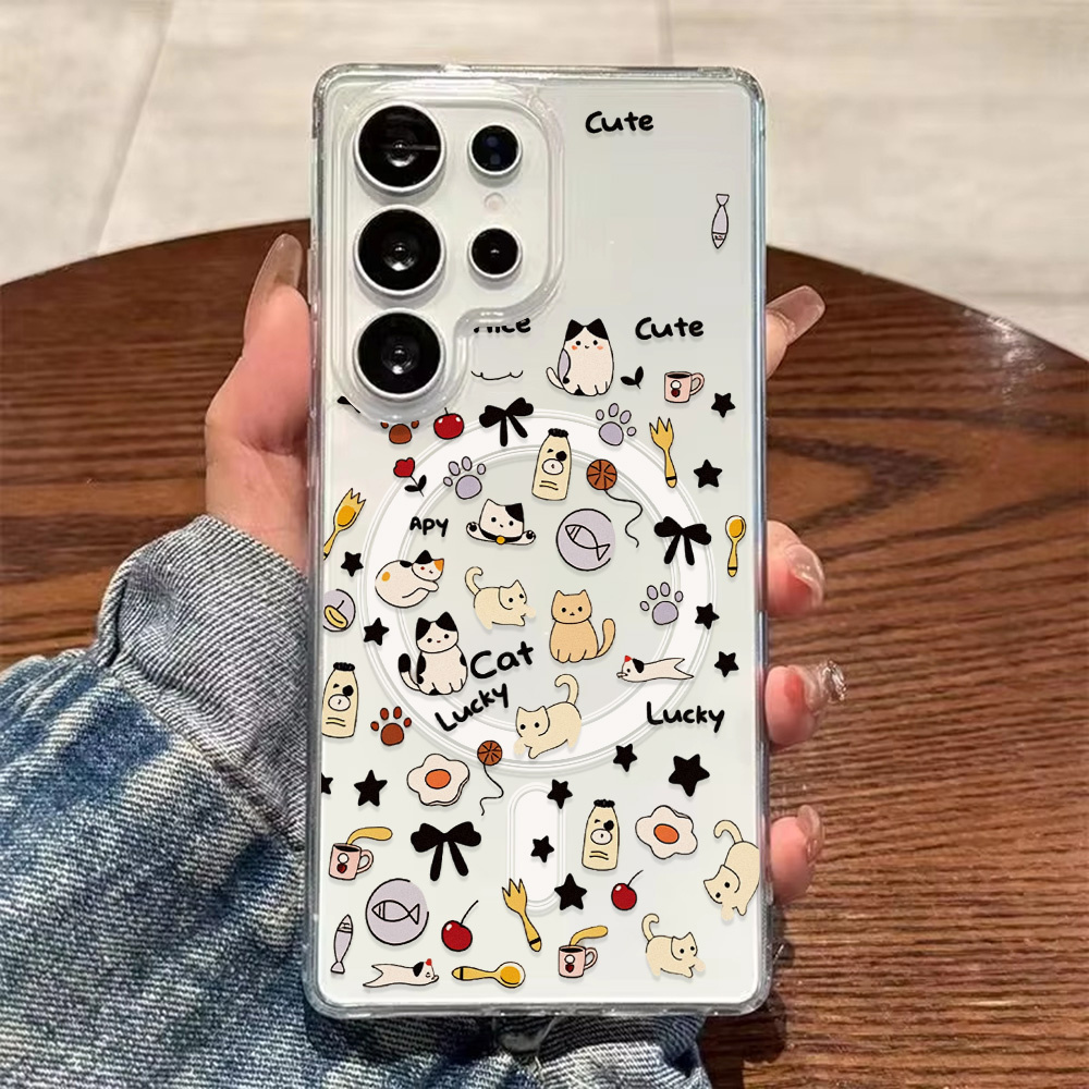귀여운 고양이 자석형 폰 케이스 삼성 S26 울트라 S - Phone Cases With Magsafe 리뷰 및 가격