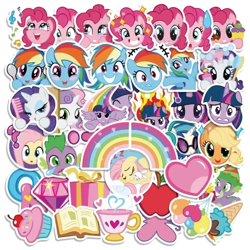 50/100pcs 만화 애니메이션 귀여운 마이 리틀 포 - Phone Cases Girly 리뷰 및 가격