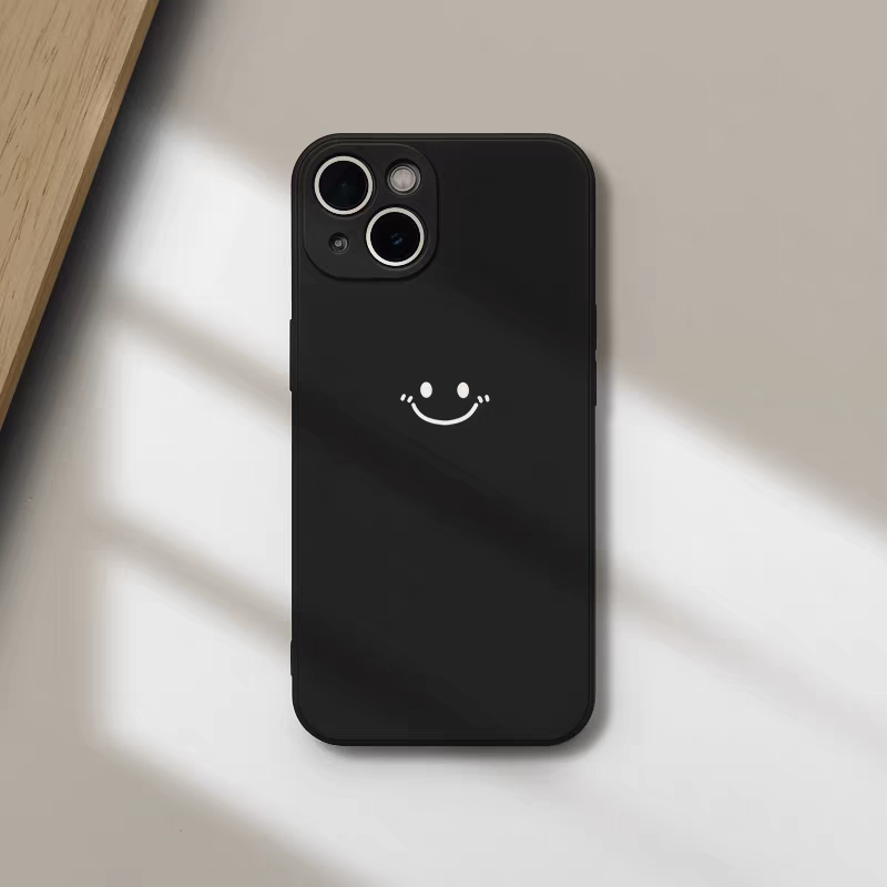 미니멀리스트 스마일 프린트 폰 케이스 (아이폰 17,  - Silicone Liquid Case 리뷰 및 가격