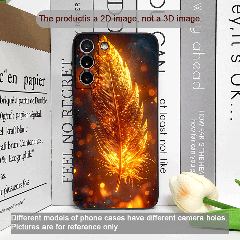 럭셔리 피닉스 불 깃털 패턴 폰 케이스 구글 픽셀 10 - Phone Cases Google Pixel 7 리뷰 및 가격