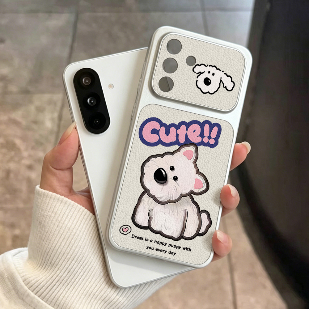귀여운 만화 강아지 끈 달린 폰 케이스 삼성 A36 A - Phone Cases Quality 리뷰 및 가격