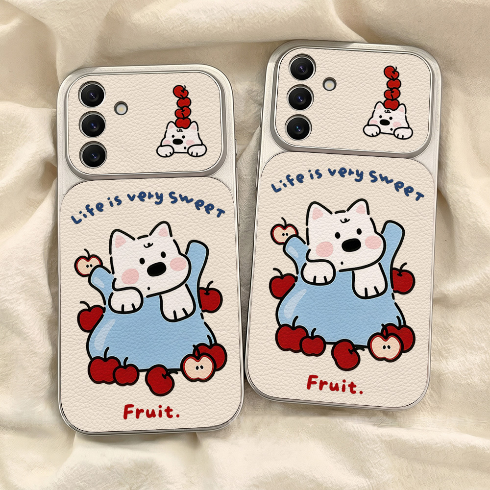 귀여운 만화 강아지 끈 달린 폰 케이스 삼성 A36 A - Phone Cases Quality 리뷰 및 가격
