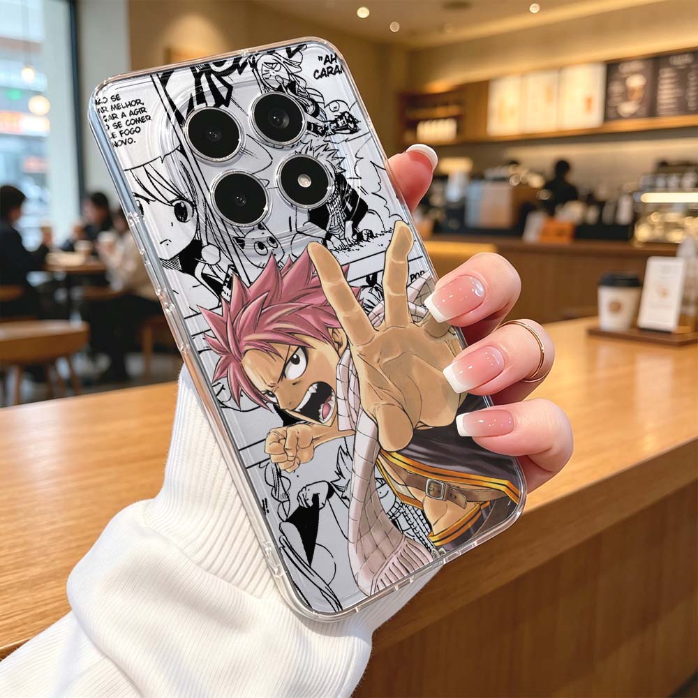 페어리 테일 나츠 샤오미 레드미 노트 15 14 13  - Phone Cases Protective 리뷰 및 가격