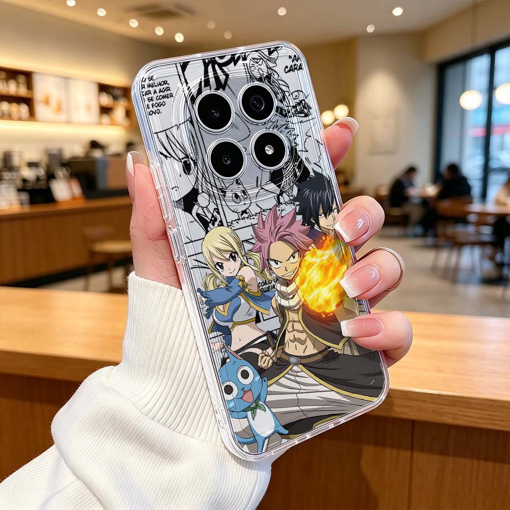 페어리 테일 나츠 샤오미 레드미 노트 15 14 13  - Phone Cases Protective 리뷰 및 가격