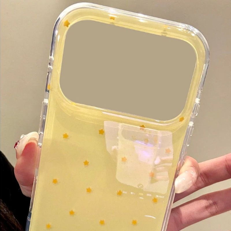 패션 옐로우 스타 패턴 폰 케이스 (아이폰 17 Pro - Phone Cases Yellow 리뷰 및 가격