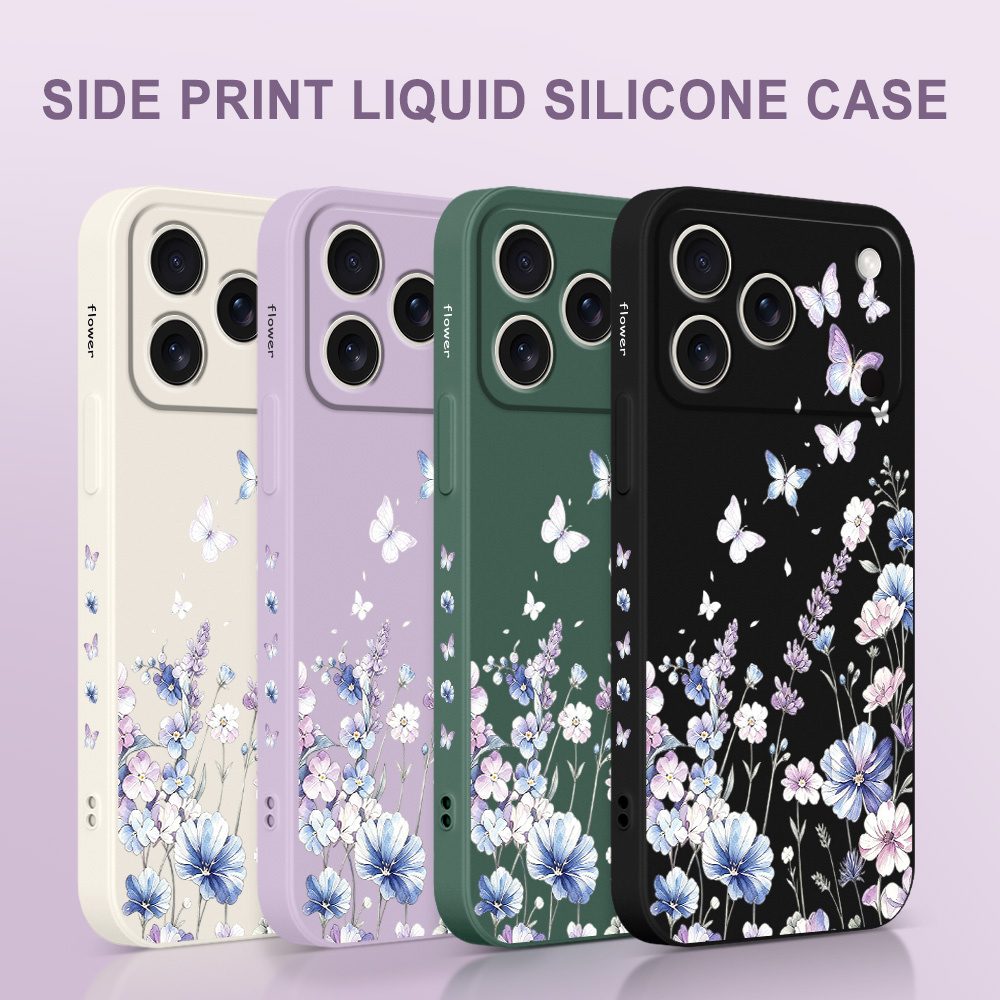 릴리 버터플라이 폰 케이스 아이폰 17 17E 에어 1 - Silicone Liquid Case 리뷰 및 가격