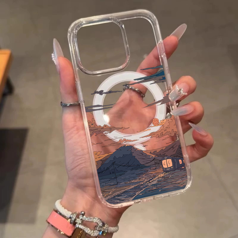 선셋 패턴 패션 폰 케이스 아이폰 17 Pro 16 1 - Phone Cases With Magsafe 리뷰 및 가격