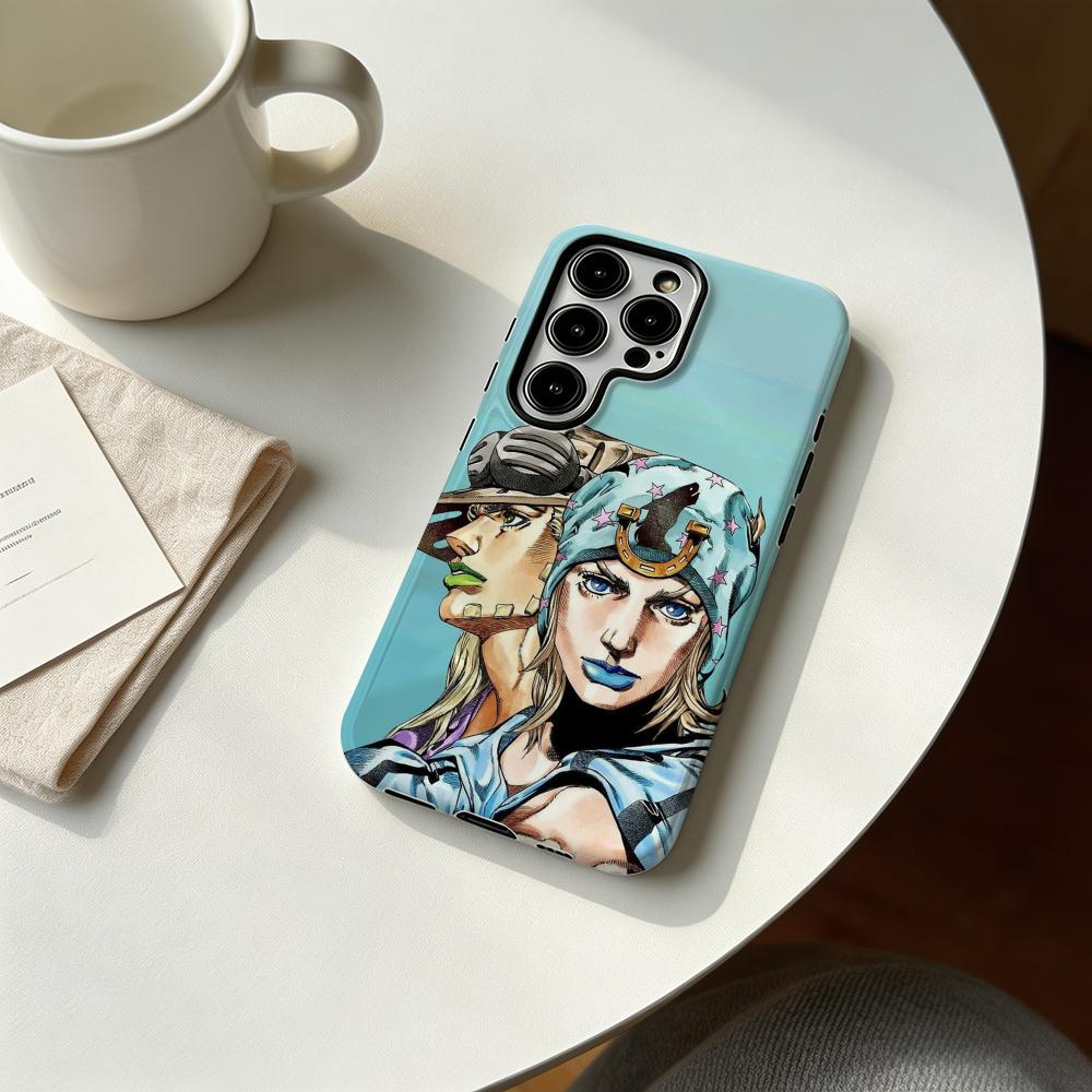 핫 쿨 애니메이션 J-JOJO 스틸볼런 폰 케이스 삼성 - Phone Cases Samsung S25 리뷰 및 가격