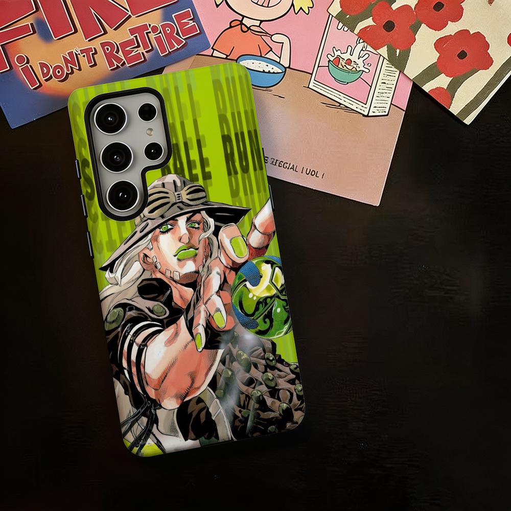 핫 쿨 애니메이션 J-JOJO 스틸볼런 폰 케이스 삼성 - Phone Cases Samsung S25 리뷰 및 가격