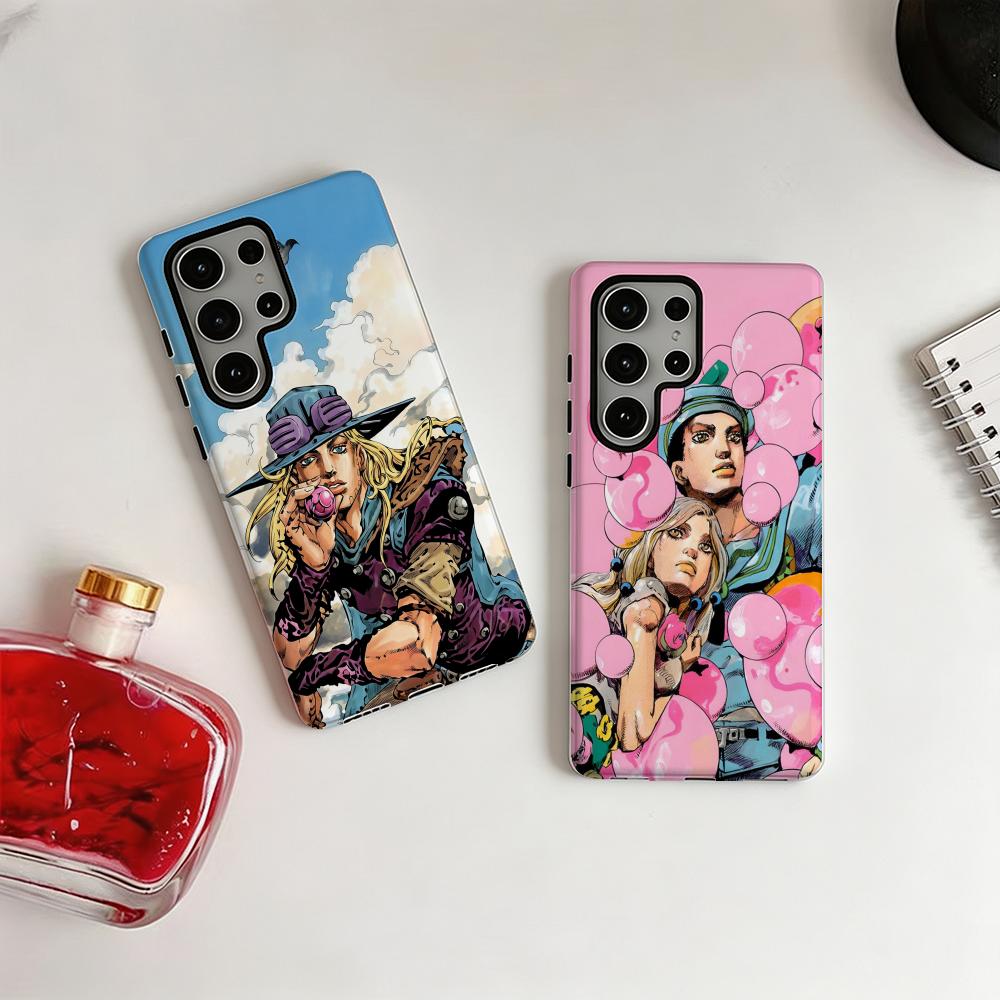 핫 쿨 애니메이션 J-JOJO 스틸볼런 폰 케이스 삼성 - Phone Cases Samsung S25 리뷰 및 가격