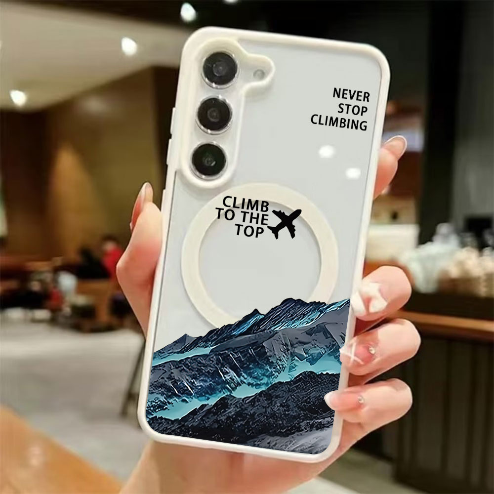 영감을 주는 명언 자석 무선 충전 폰 케이스 삼성 갤럭 - Phone Cases With Magsafe 리뷰 및 가격