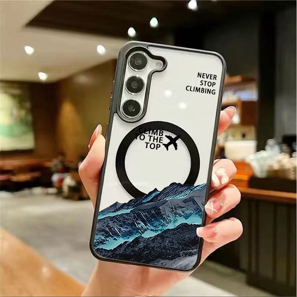 영감을 주는 명언 자석 무선 충전 폰 케이스 삼성 갤럭 - Phone Cases With Magsafe 리뷰 및 가격