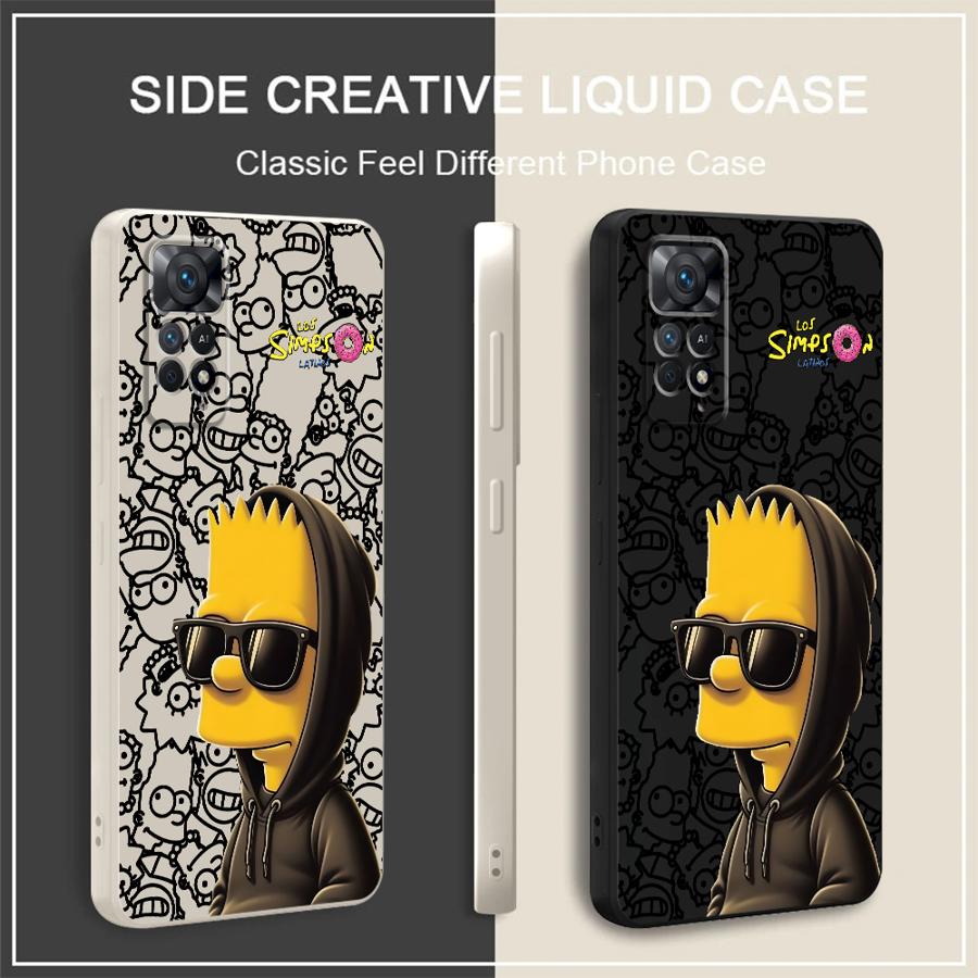 심슨 가족 멋진 바트 케이스 (샤오미 레드미 노트 15 - Phone Cases Xiaomi 14 리뷰 및 가격