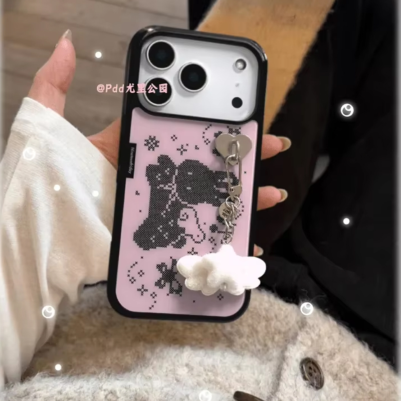 귀여운 토끼 날개 핑크색 폰 케이스 (아이폰 17, 1 - Phone Cases Girly 리뷰 및 가격