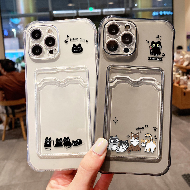귀여운 검은 고양이 폰 케이스 아이폰 17 프로 맥스  - Phone Cases With Wallet 리뷰 및 가격