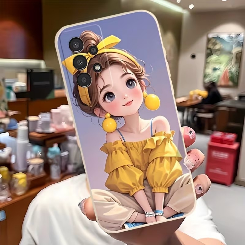 귀여운 만화 소녀 패턴 디자인 삼성 갤럭시 S26 S2 - Phone Cases Girly 리뷰 및 가격